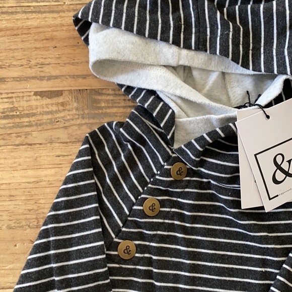 NEW “&” 18 month unisex hooded sweatshirt - Picture 3 of 8